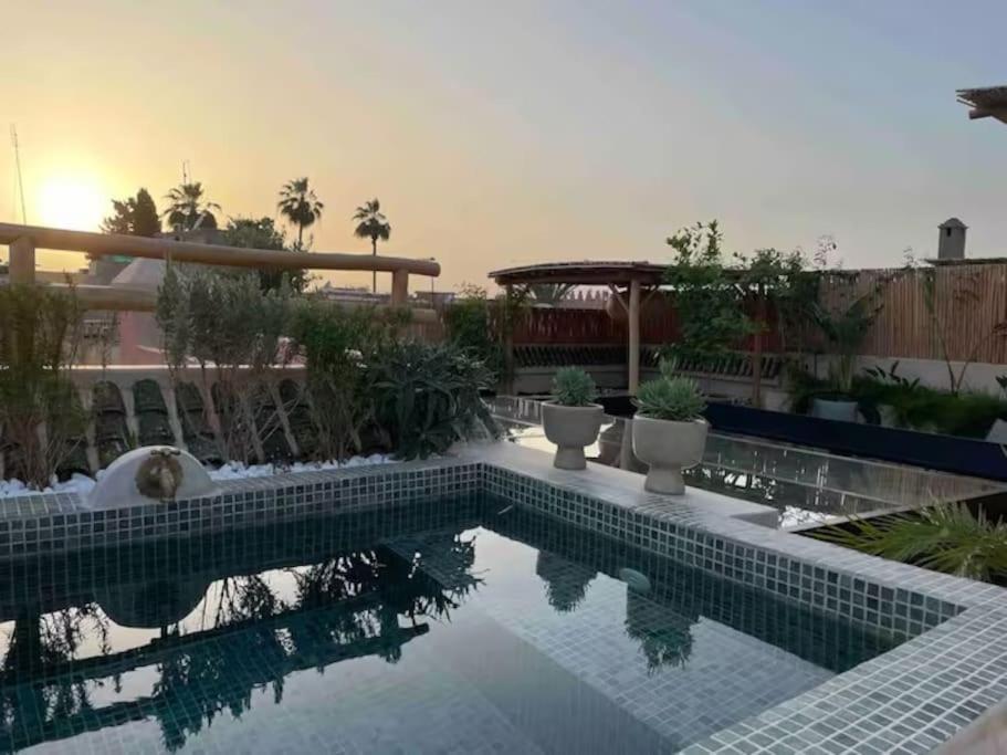 Riad Ptit Kech, Bassin Terrasse - Petits Dejeuners Marakeş Dış mekan fotoğraf